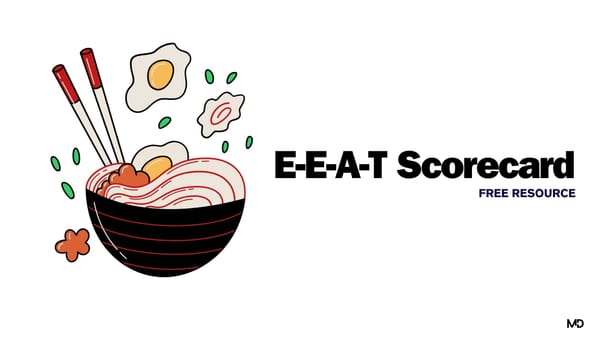 E-E-A-T Scorecard SEO Copywriting Metric