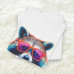 Crayon Raccoon Tee