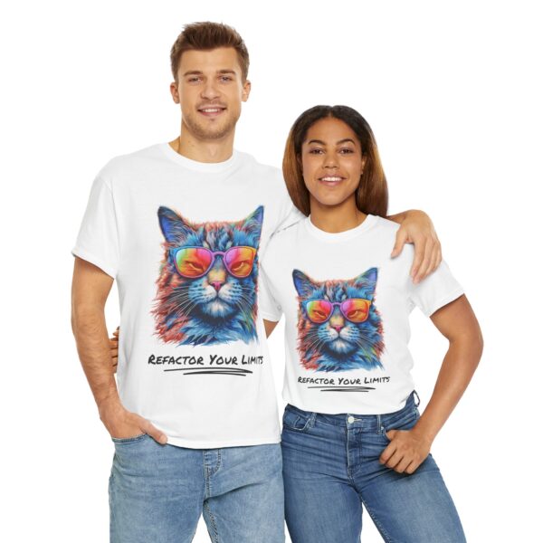 Tech Cat Unisex Tee - Image 5