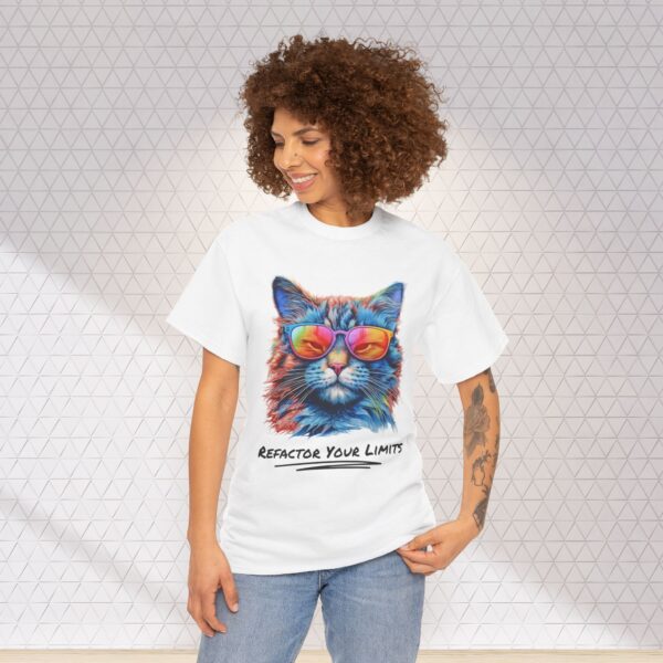 Tech Cat Unisex Tee - Image 3