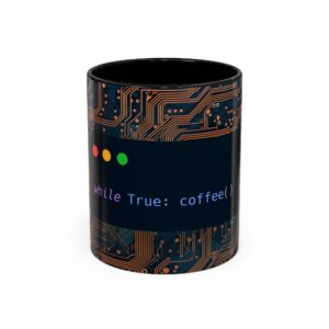 Infinite Loop Coffee Mug - Python Developer Gift