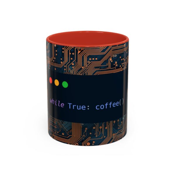 Infinite Loop Coffee Mug - Python Developer Gift - Image 4