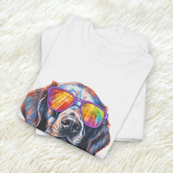 Dog Lover Graphic Tee - Labrador Retriever with Sunglasses Unisex T-Shirt