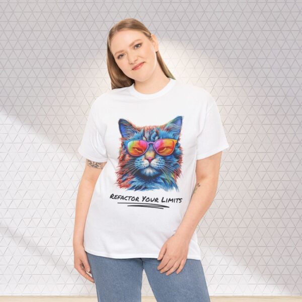 Tech Cat Unisex Tee - Image 4