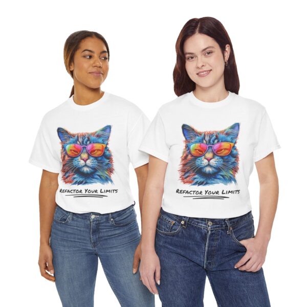 Tech Cat Unisex Tee - Image 6