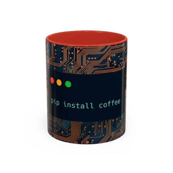 Python Coding Mug - Pip Install Coffee Developer Gift - Image 4