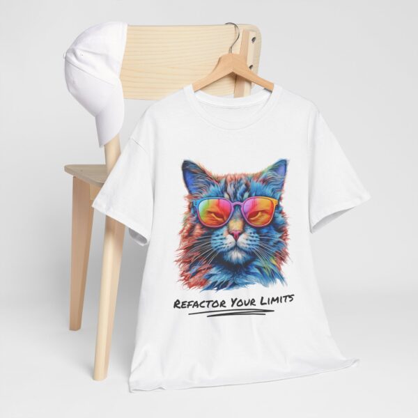 Tech Cat Unisex Tee - Image 2